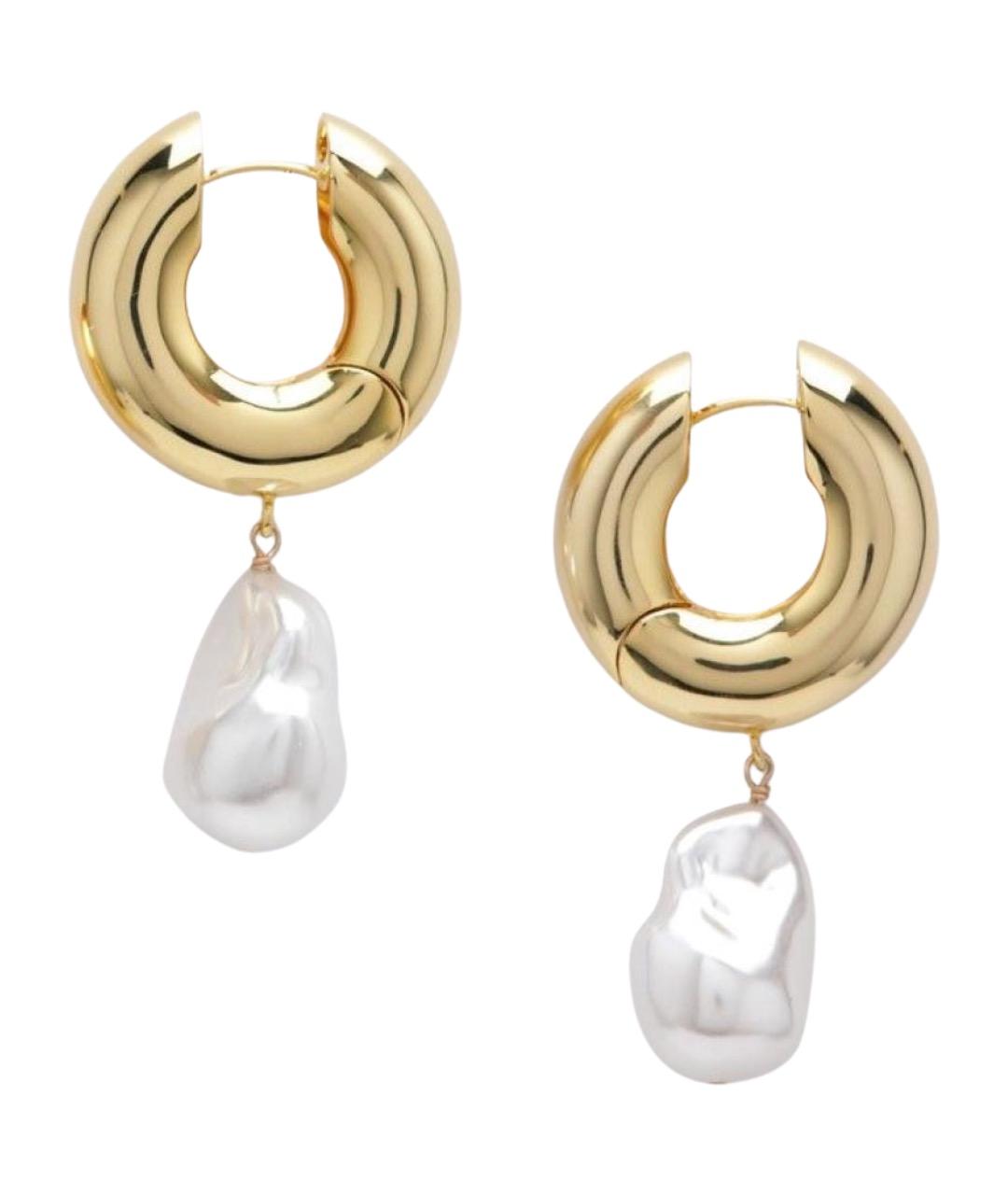 ELIOU Золотые металлические серьги, фото 1