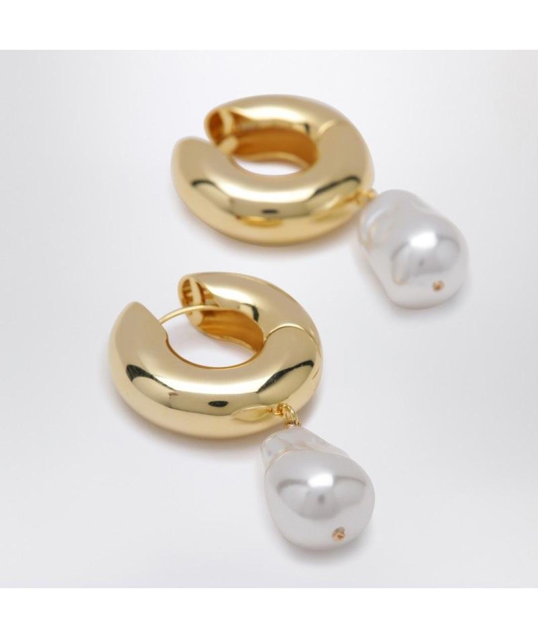 ELIOU Золотые металлические серьги, фото 2