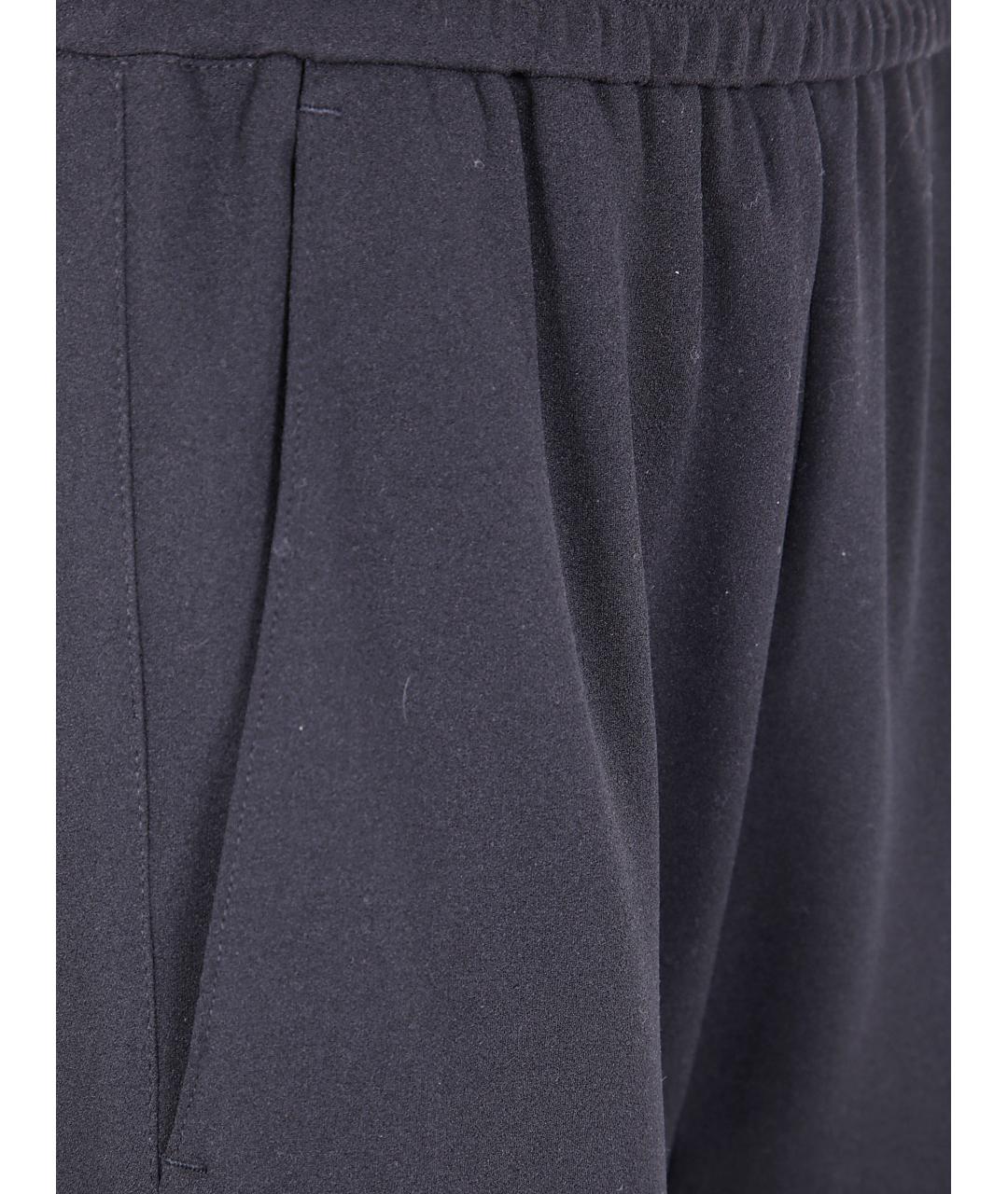 DRHOPE Черные полиэстеровые прямые брюки, фото 3