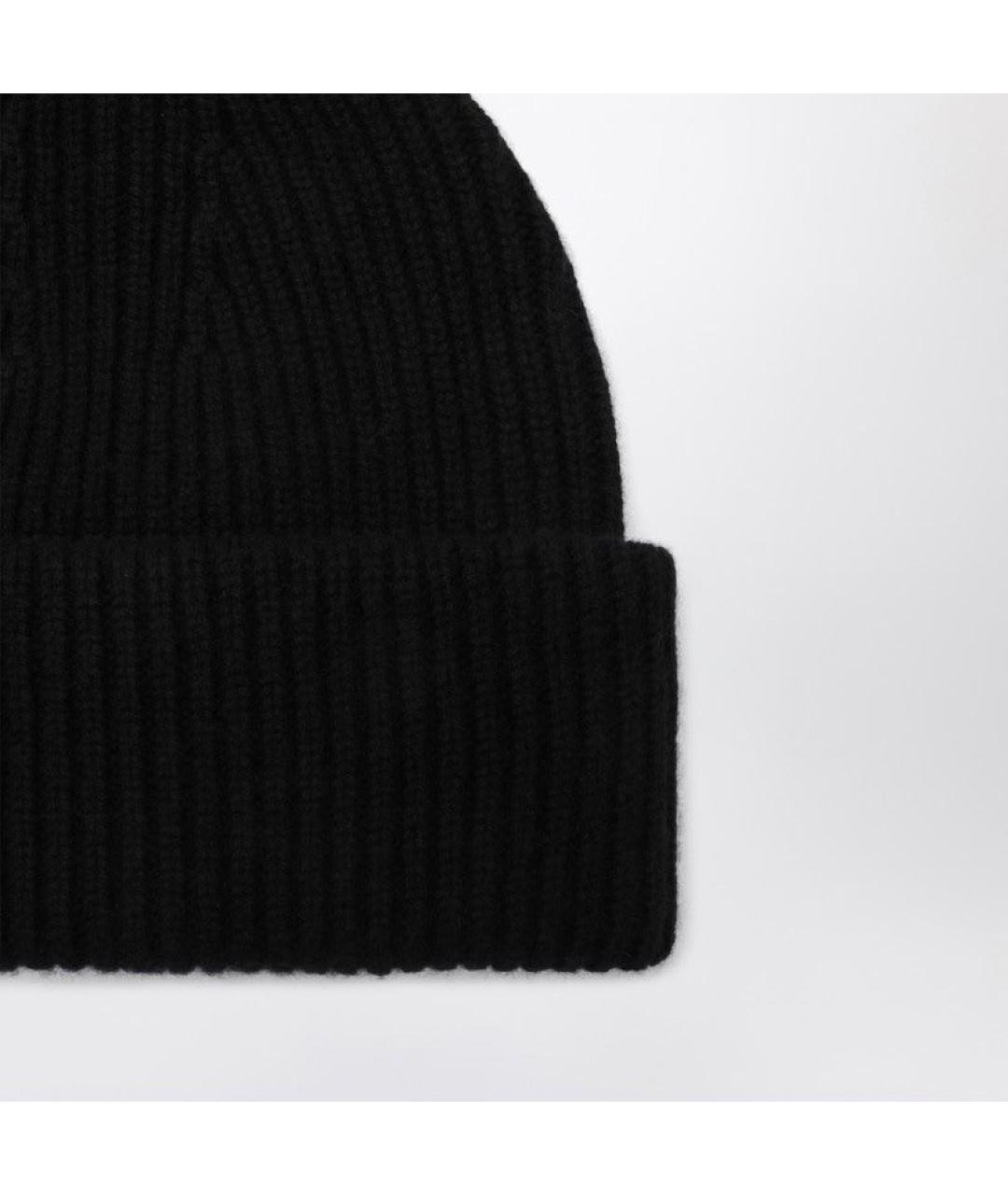 ALMADA LABEL Черная шерстяная шапка, фото 2