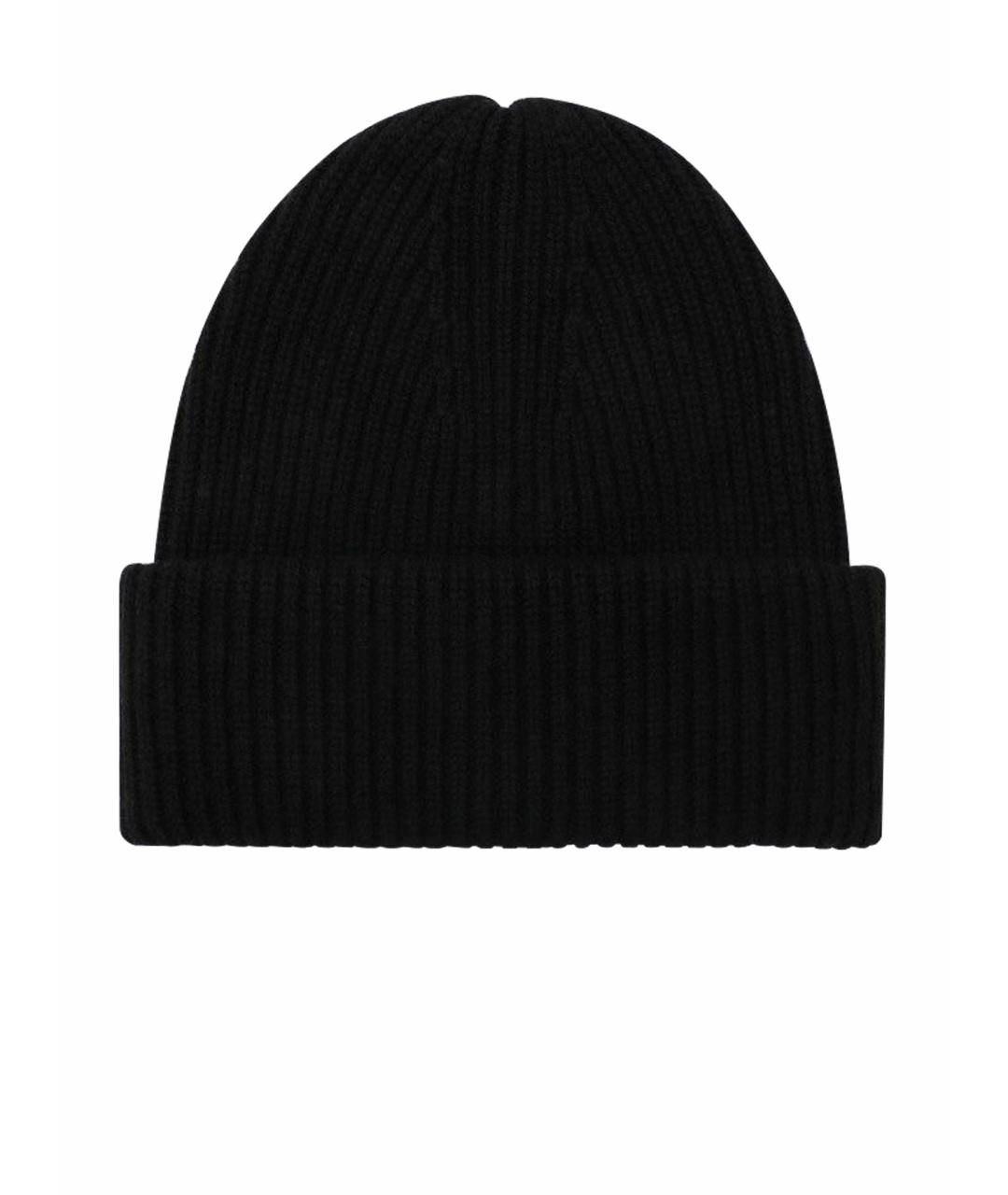 ALMADA LABEL Черная шерстяная шапка, фото 1