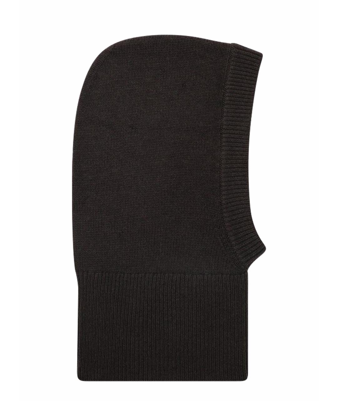 ALMADA LABEL Коричневая шерстяная шапка, фото 1