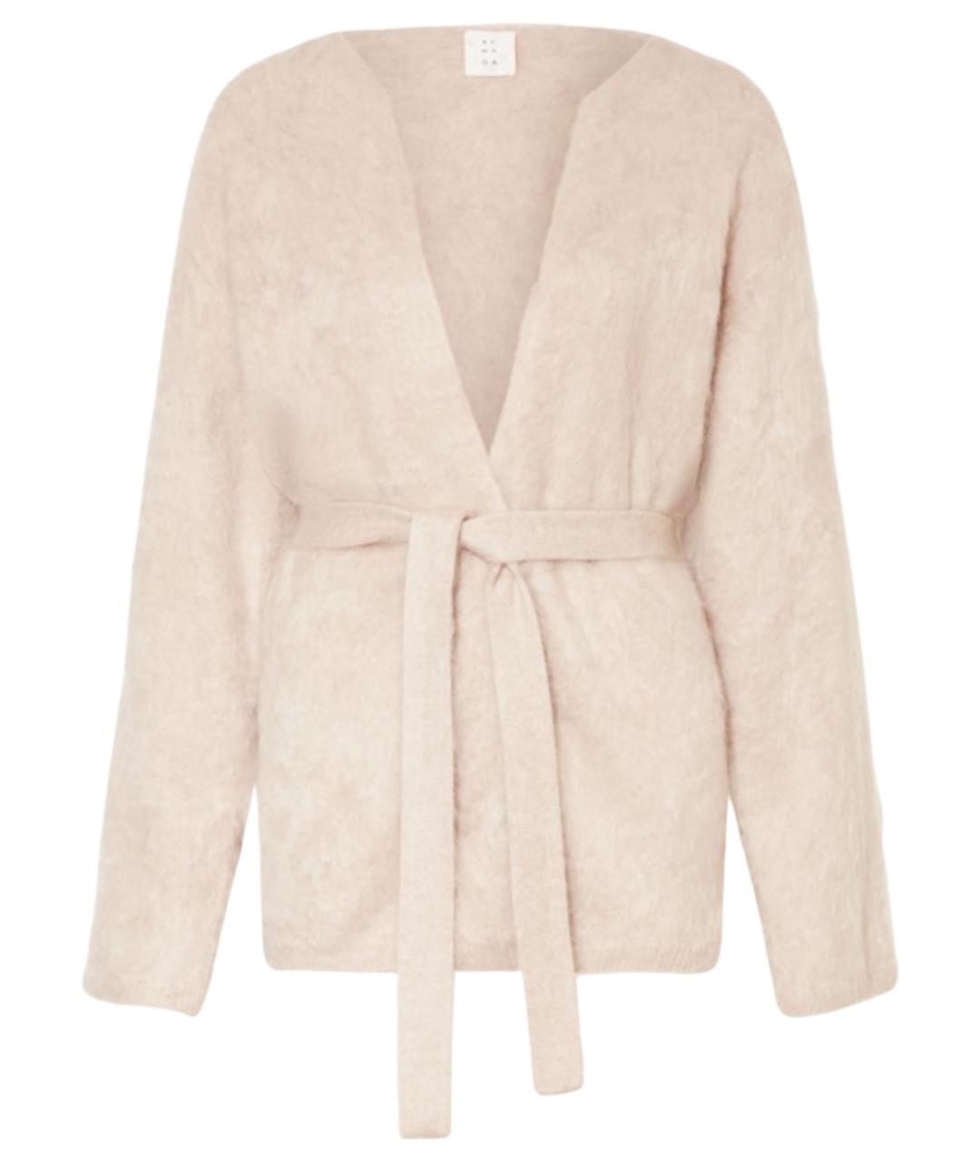 ALMADA LABEL Бежевый кашемировый кардиган, фото 1