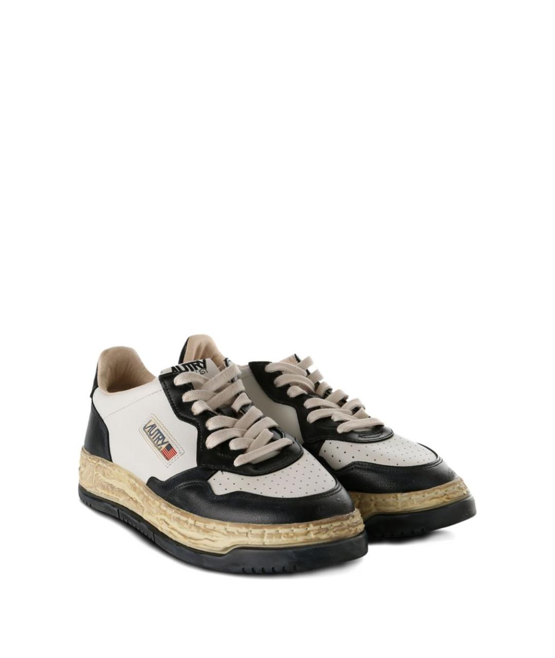 AUTRY Мульти кожаные низкие кроссовки / кеды, фото 3