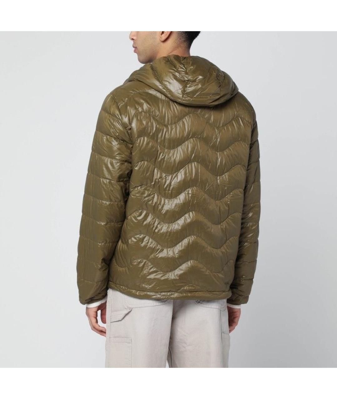 PURPLE MOUNTAIN OBSERVATORY Зеленая полиамидовая куртка, фото 3