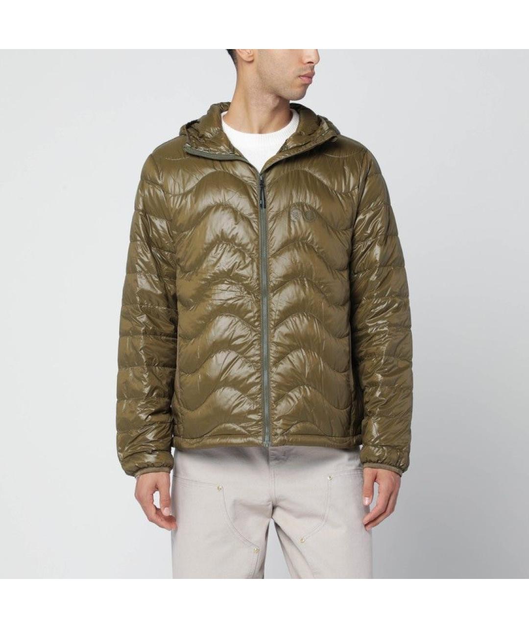 PURPLE MOUNTAIN OBSERVATORY Зеленая полиамидовая куртка, фото 2