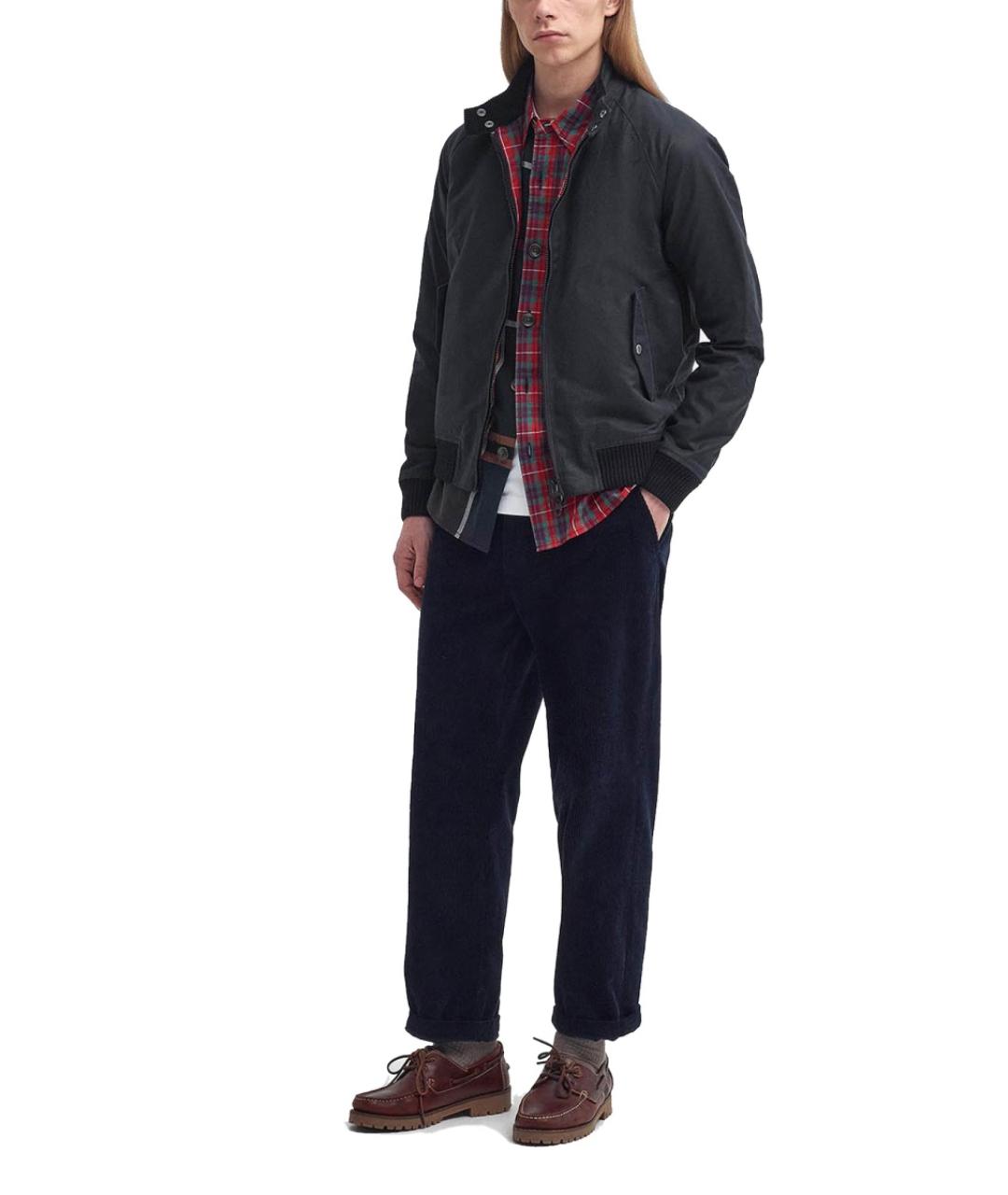 BARRACUTA Черная хлопковая куртка, фото 2