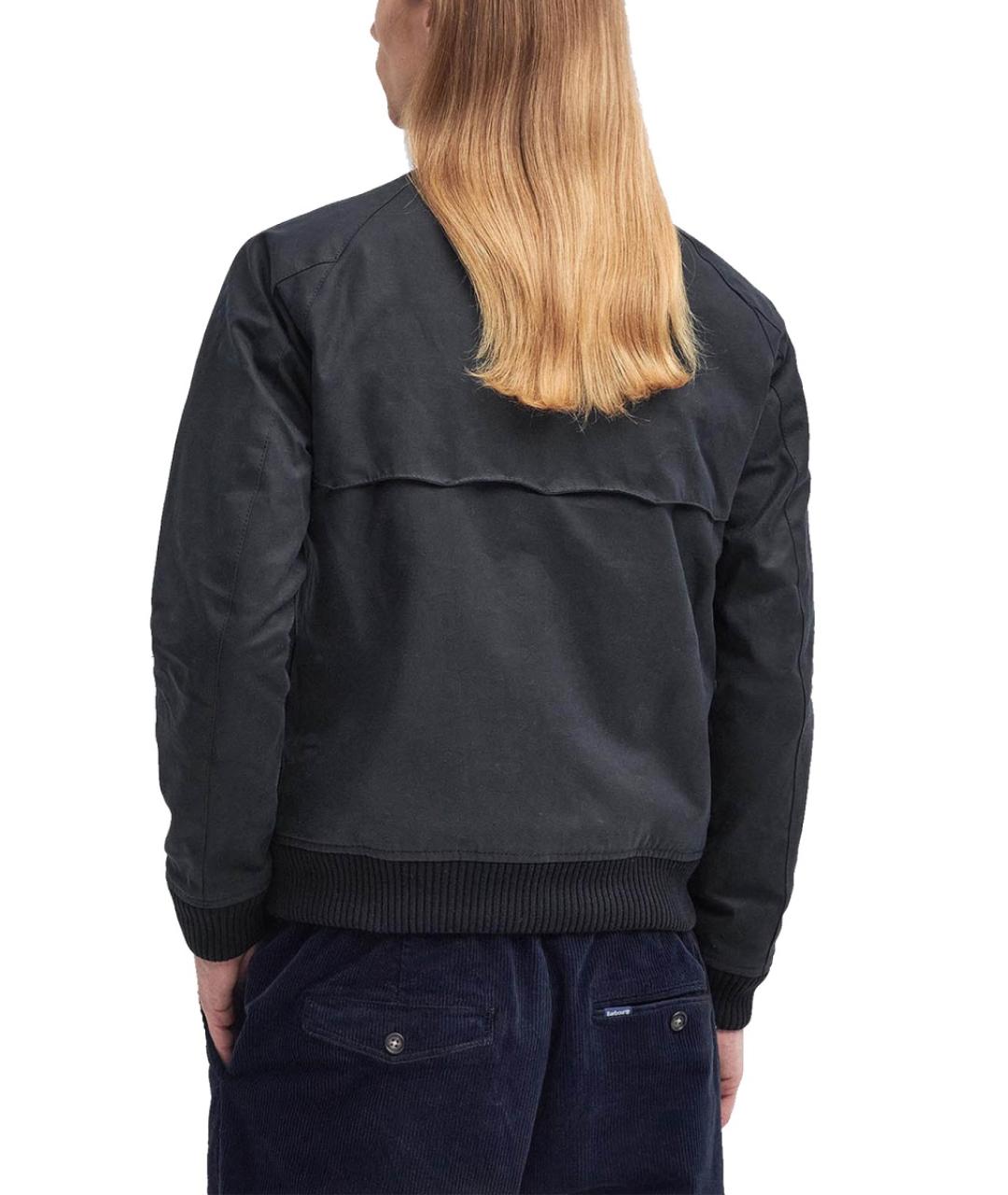 BARRACUTA Черная хлопковая куртка, фото 4