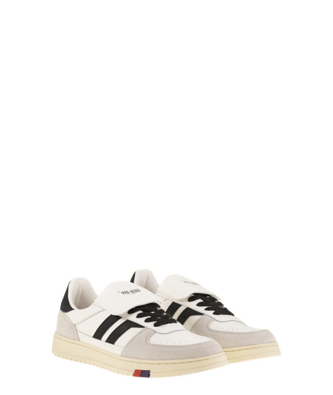 PRO-KEDS Белые кожаные низкие кроссовки / кеды, фото 4