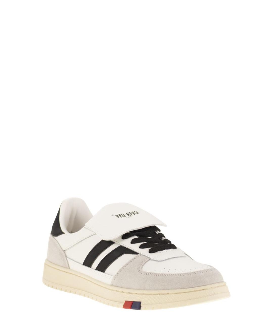 PRO-KEDS Белые кожаные низкие кроссовки / кеды, фото 2
