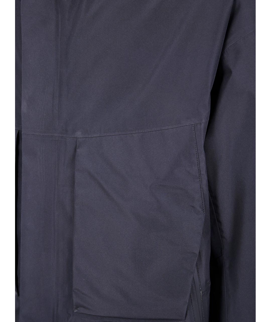 LAMINAR Черная полиэстеровая парка, фото 3