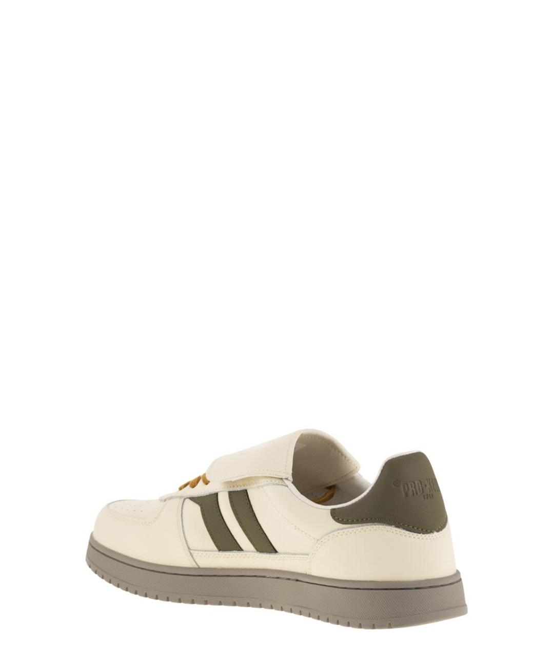 PRO-KEDS Бежевые кожаные низкие кроссовки / кеды, фото 3