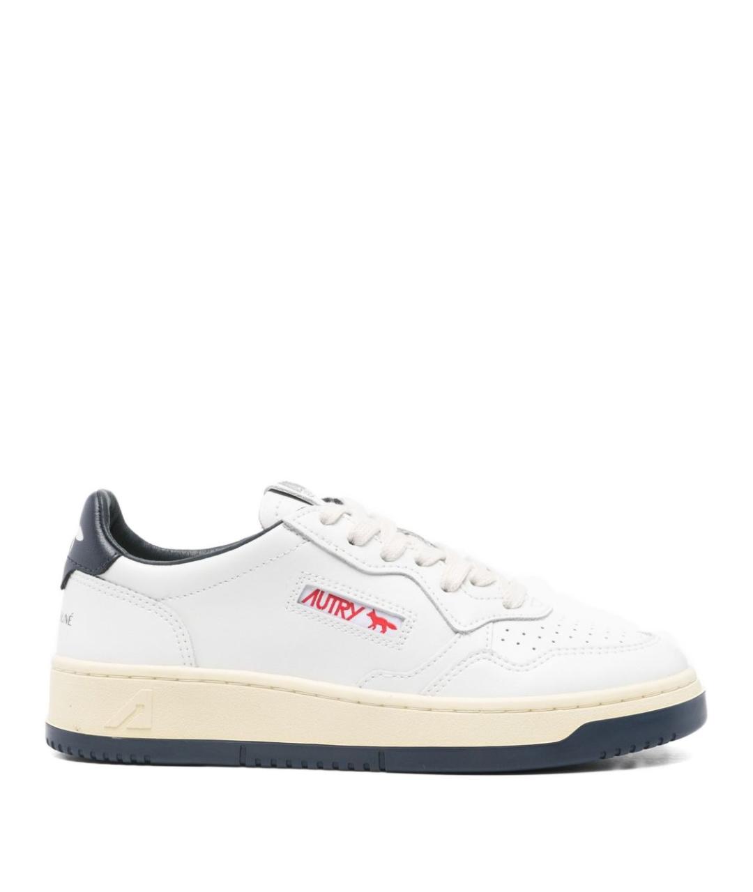 AUTRY Белые кожаные кеды, фото 1