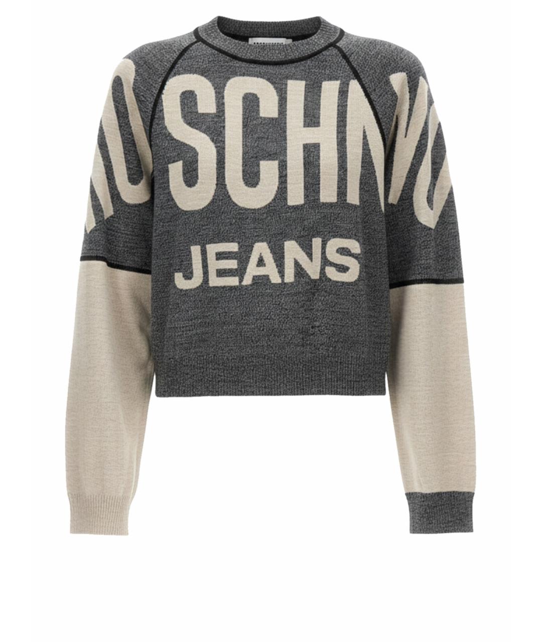 MOSCHINO JEANS Мульти шерстяной джемпер / свитер, фото 1