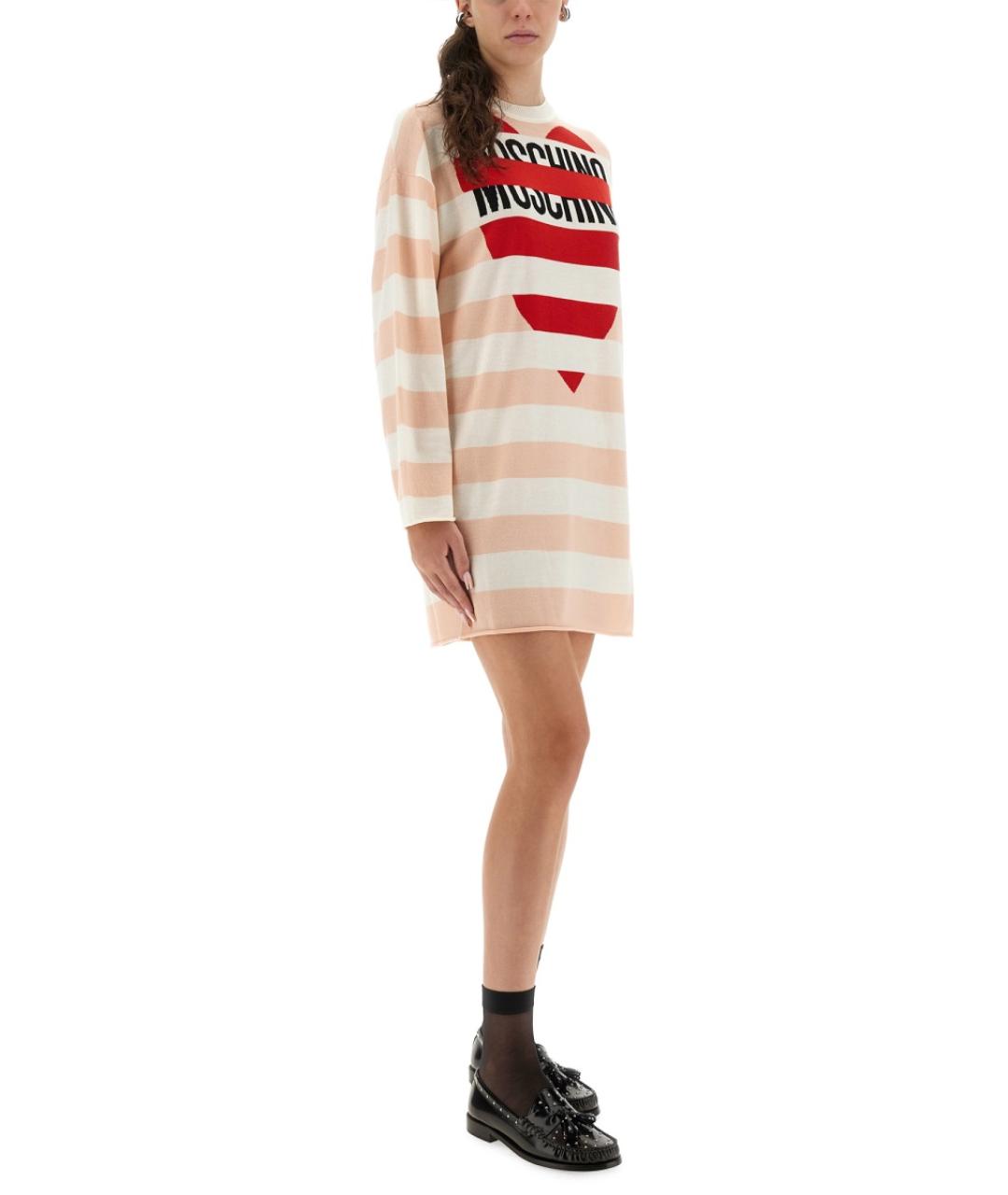 MOSCHINO JEANS Шерстяное повседневное платье, фото 3