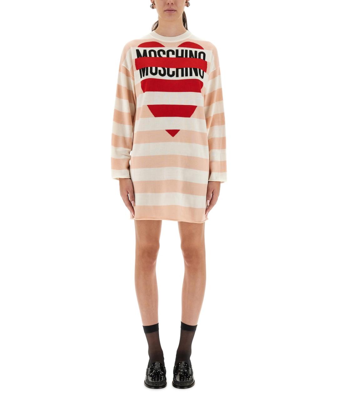 MOSCHINO JEANS Шерстяное повседневное платье, фото 2