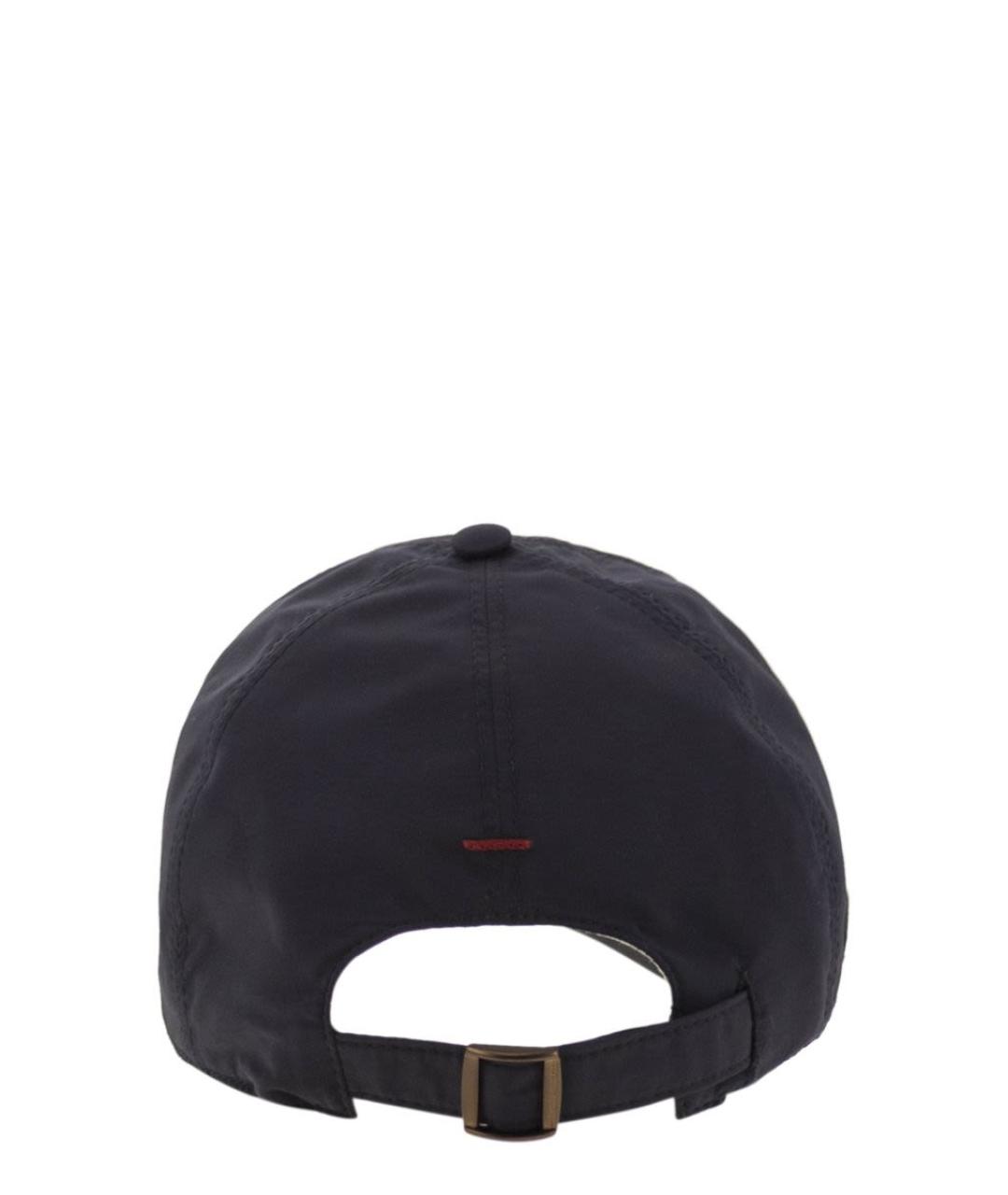 BRUNELLO CUCINELLI Темно-синяя кепка/бейсболка, фото 2