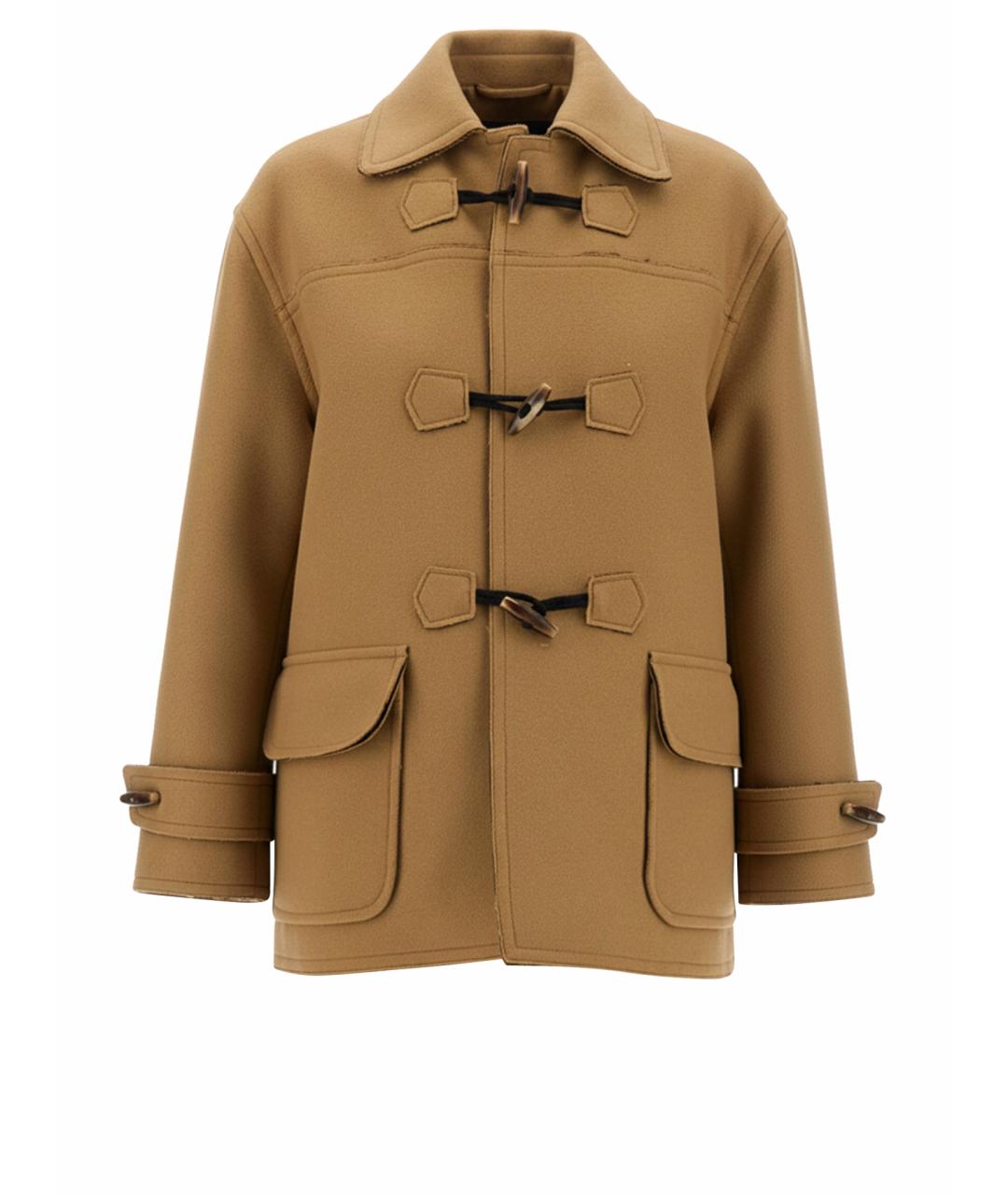 MOSCHINO JEANS Бежевая шерстяная куртка, фото 1