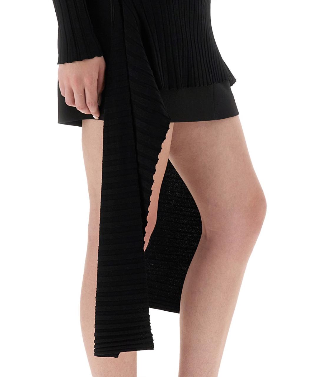 MOSCHINO JEANS Черная вискозная рубашка, фото 4