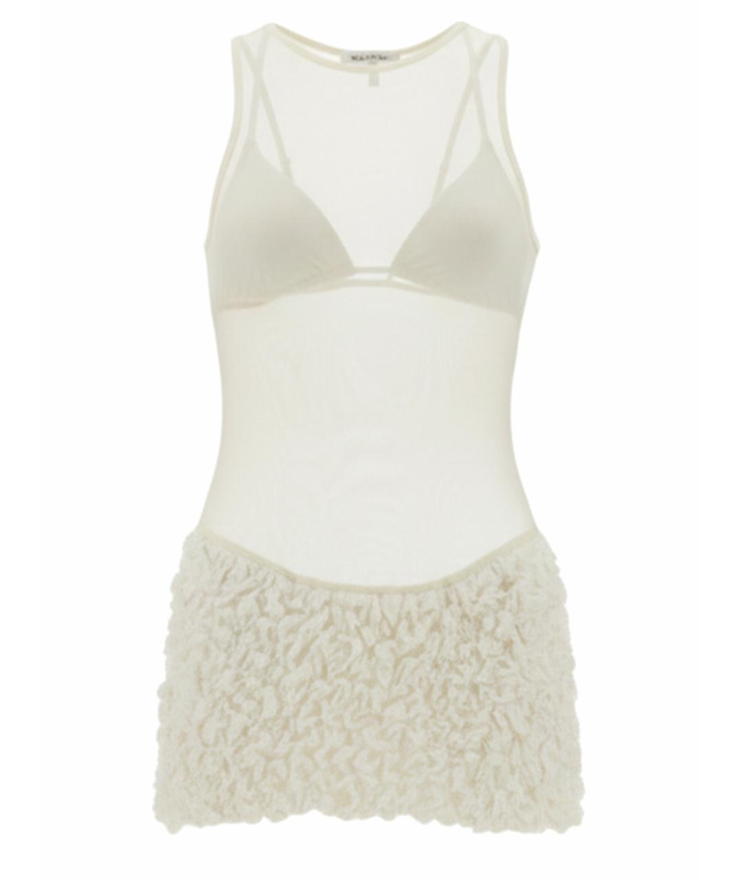 Selia Richwood Белое полиэстеровое повседневное платье, фото 1