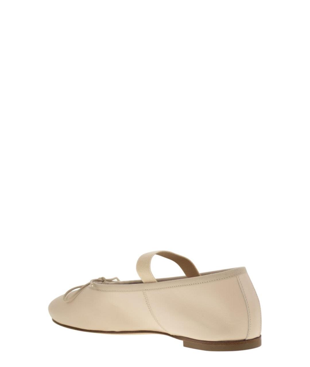 ANNIEL Бежевые кожаные балетки, фото 3
