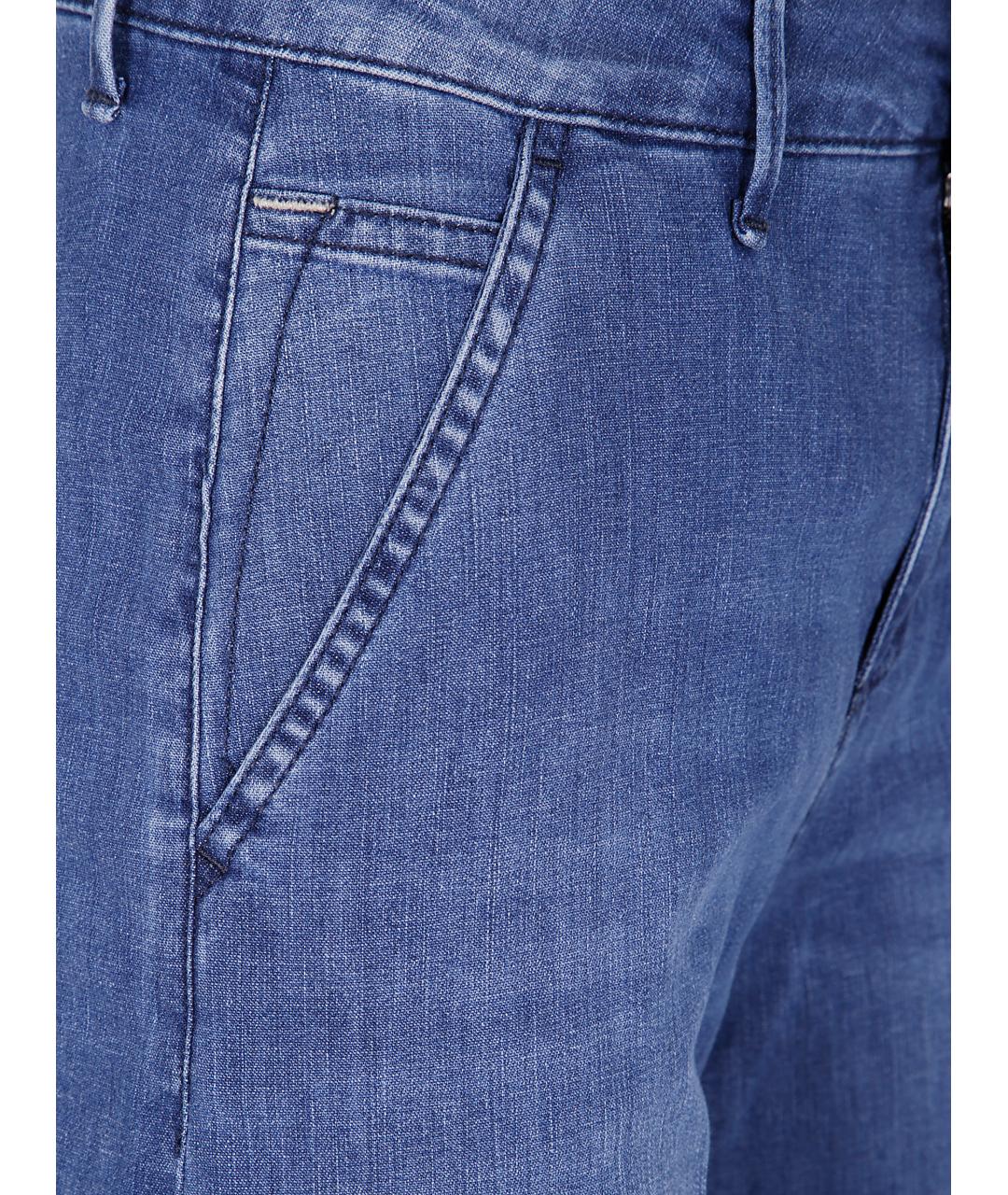 CIGALAS Синие хлопковые прямые джинсы, фото 3