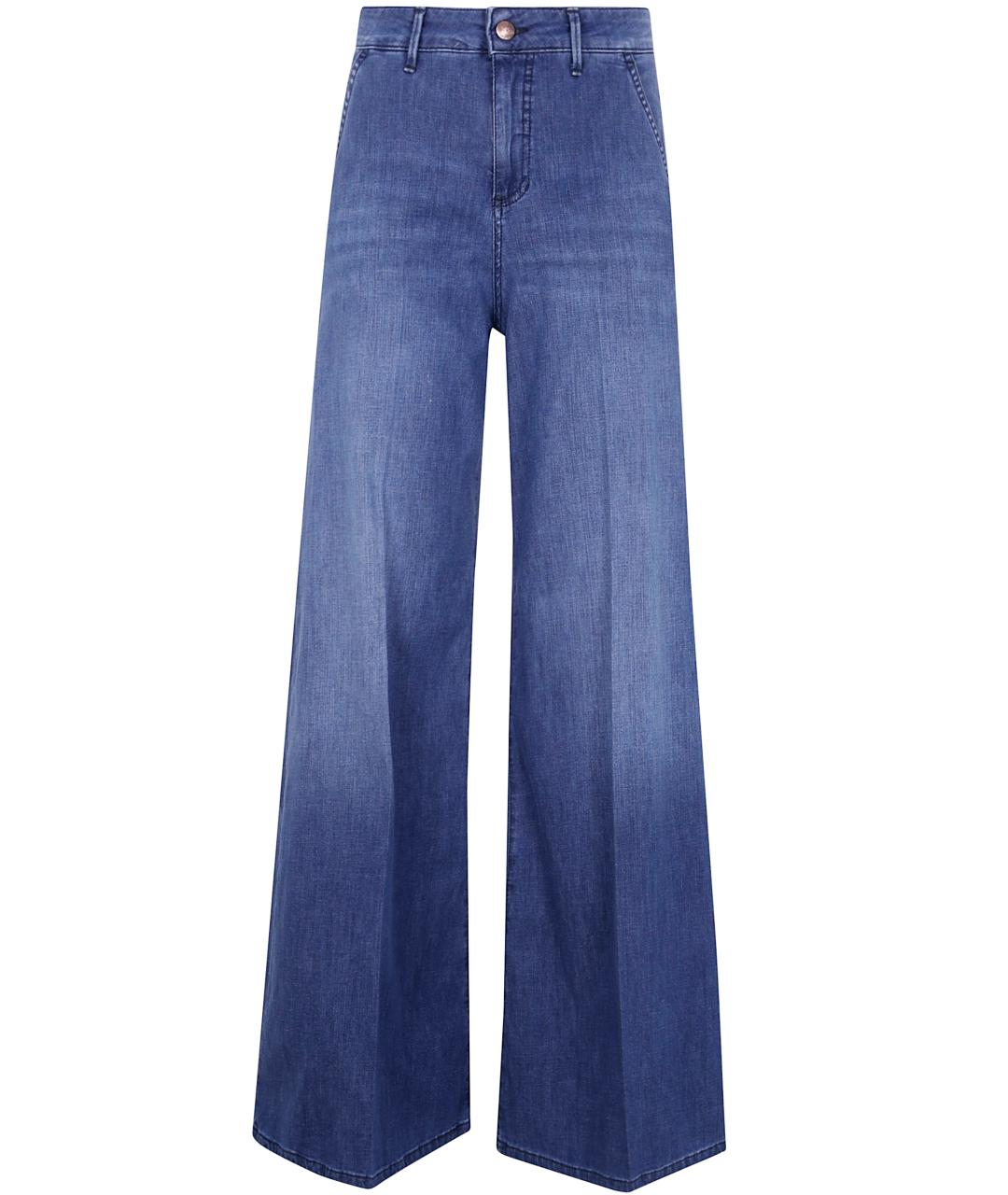 CIGALAS Синие хлопковые прямые джинсы, фото 1