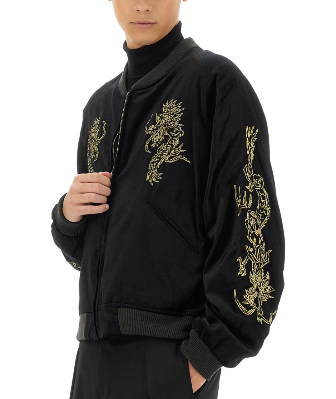 SASQUATCHFABRIX Черная хлопковая куртка, фото 5