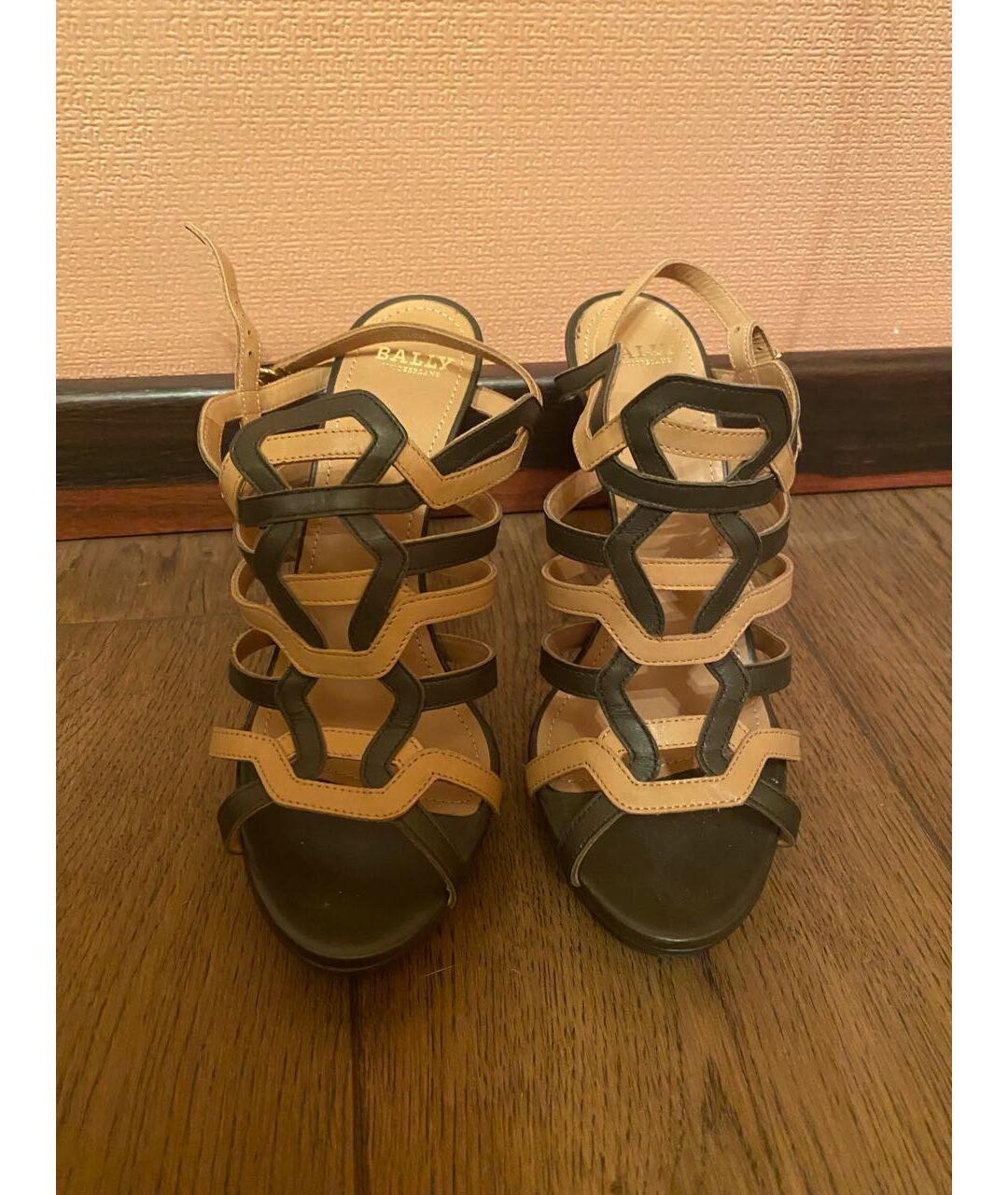 BALLY Кожаные босоножки, фото 2
