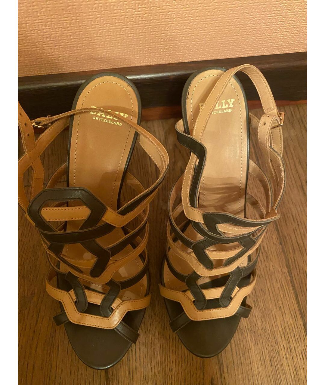 BALLY Кожаные босоножки, фото 3
