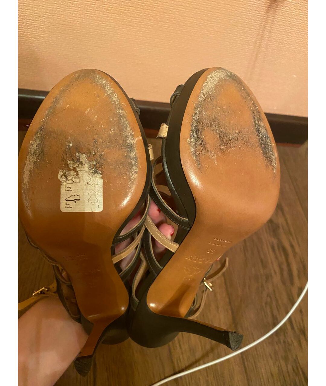BALLY Кожаные босоножки, фото 8