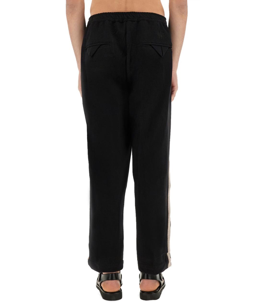 SASQUATCHFABRIX Черные полиэстеровые повседневные брюки, фото 4