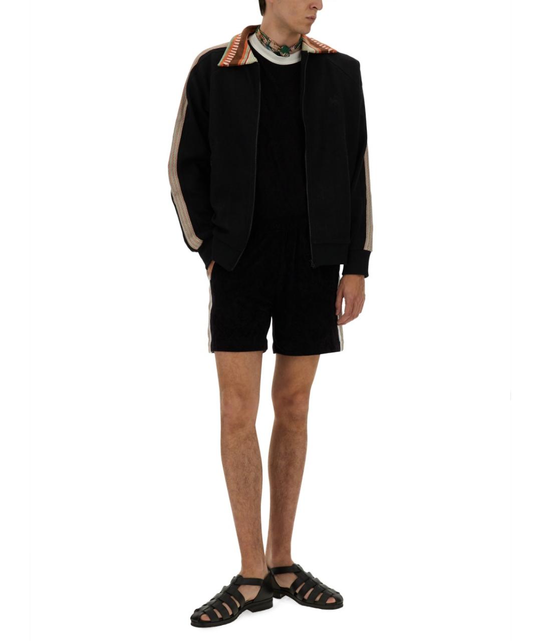 SASQUATCHFABRIX Черные полиэстеровые шорты, фото 3