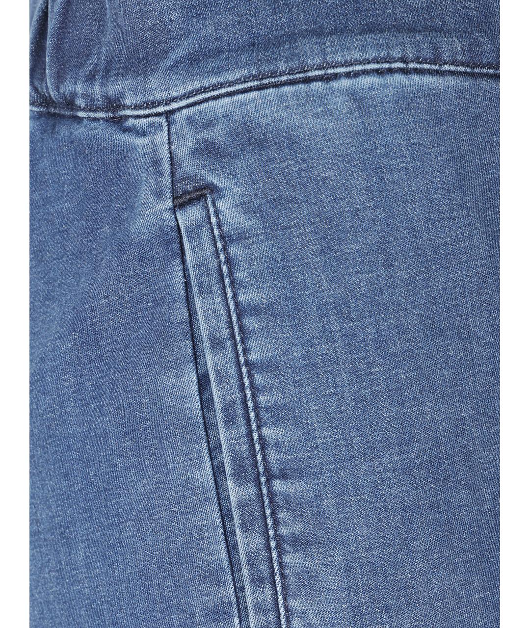 CIGALAS Синие хлопковые прямые джинсы, фото 3