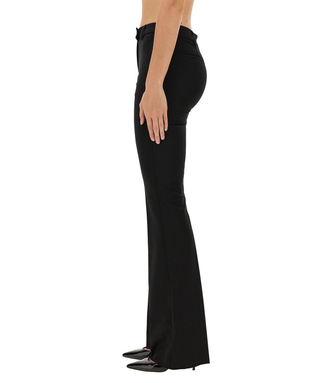 THE LATEST Черные хлопковые прямые брюки, фото 4