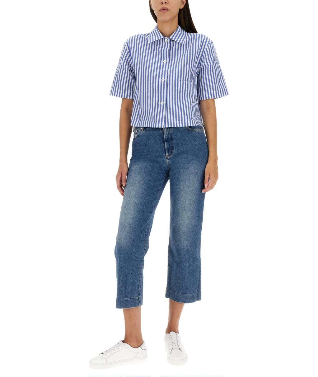 MARGARET HOWELL Мульти льняная рубашка, фото 2