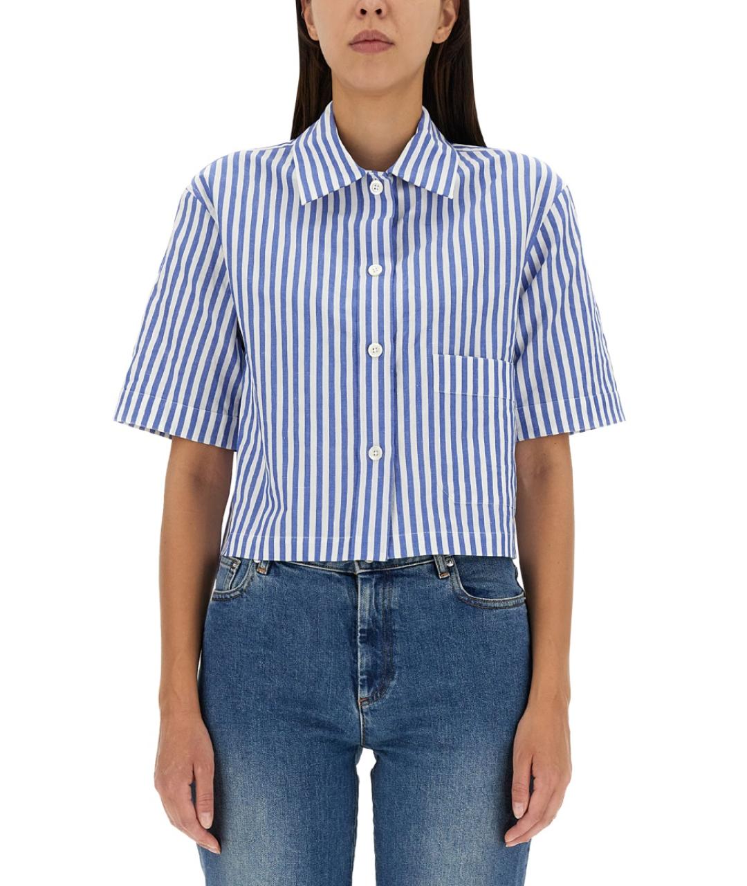 MARGARET HOWELL Мульти льняная рубашка, фото 5