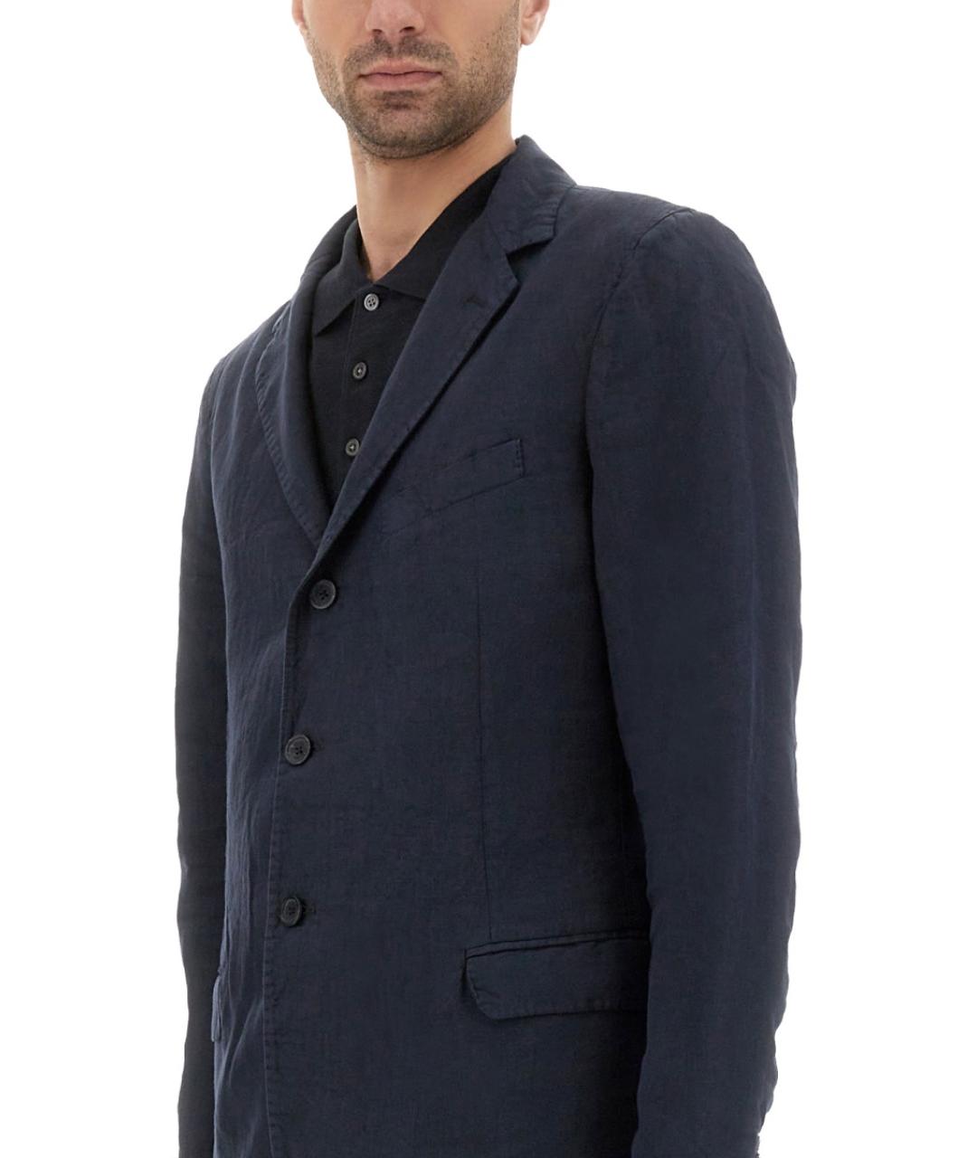 120% LINO Синий классический костюм, фото 5