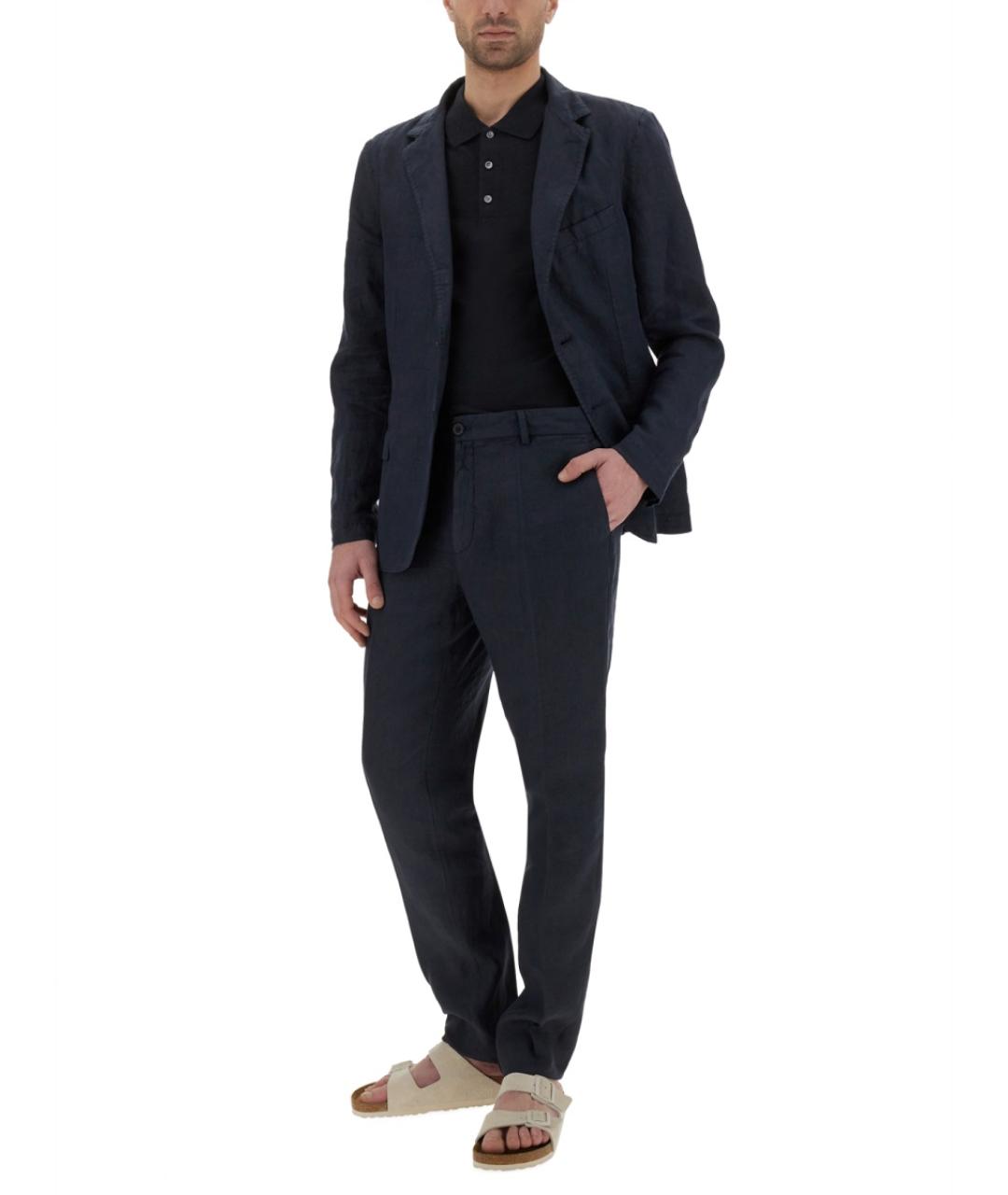 120% LINO Синий классический костюм, фото 3