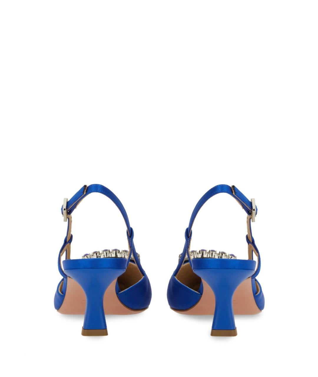 ROBERTO FESTA Синие текстильные туфли, фото 3