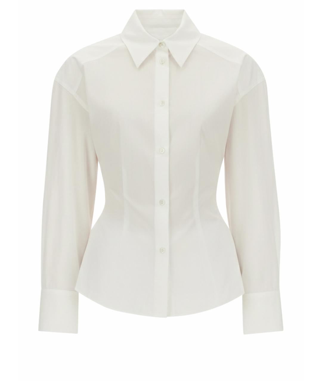 MOSCHINO JEANS Белая хлопковая рубашка, фото 1