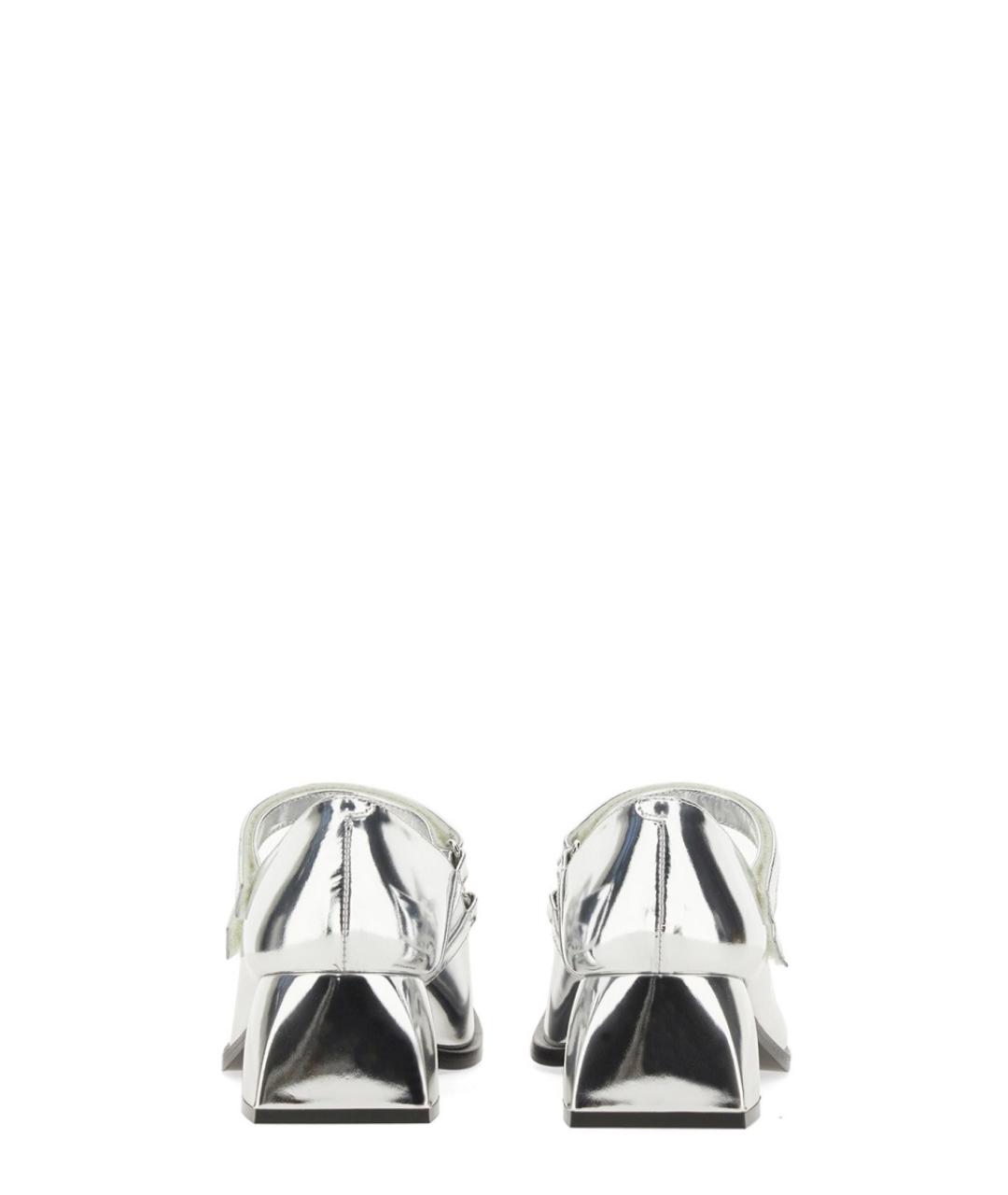 NODALETO Серебряные кожаные туфли, фото 3