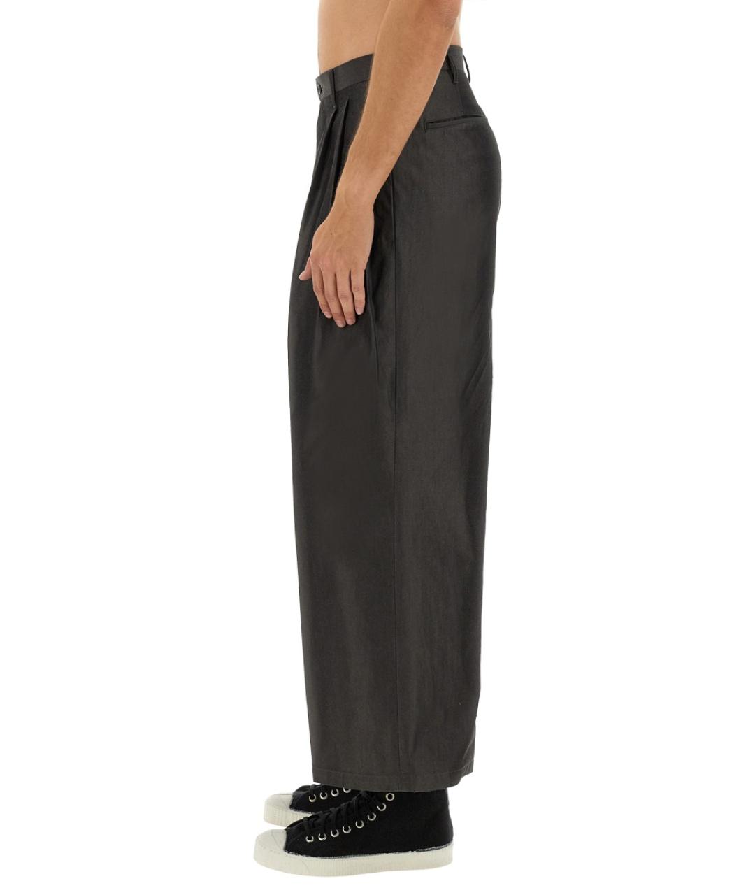 AIE Серые хлопковые повседневные брюки, фото 4