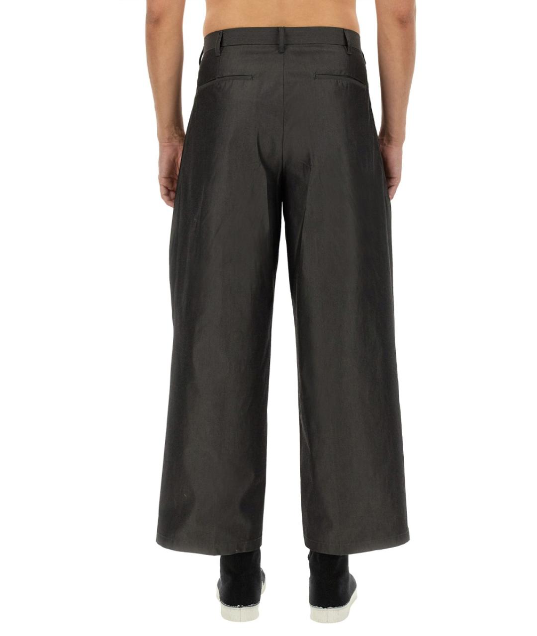 AIE Серые хлопковые повседневные брюки, фото 3