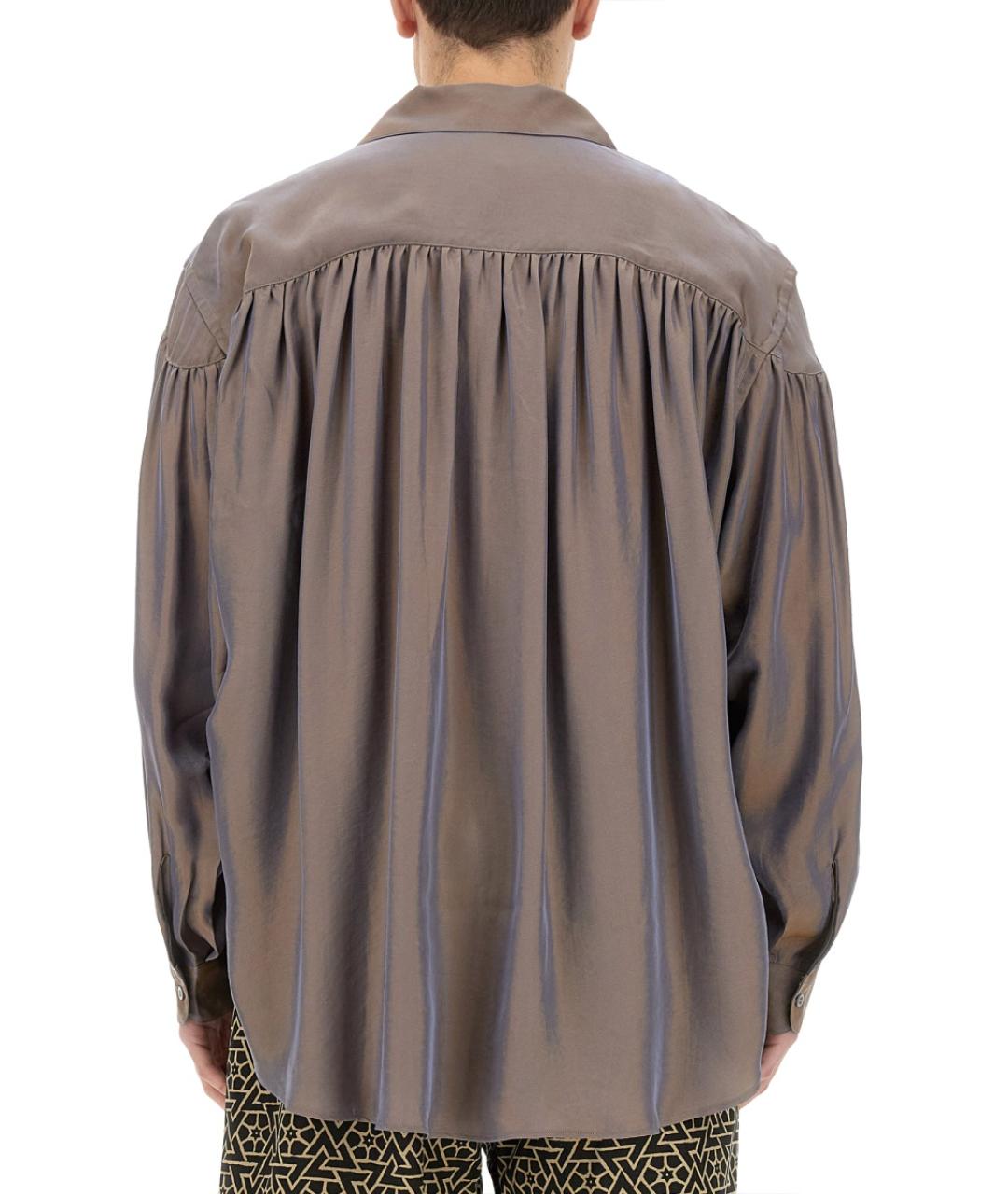 AIE Розовая хлопковая кэжуал рубашка, фото 3