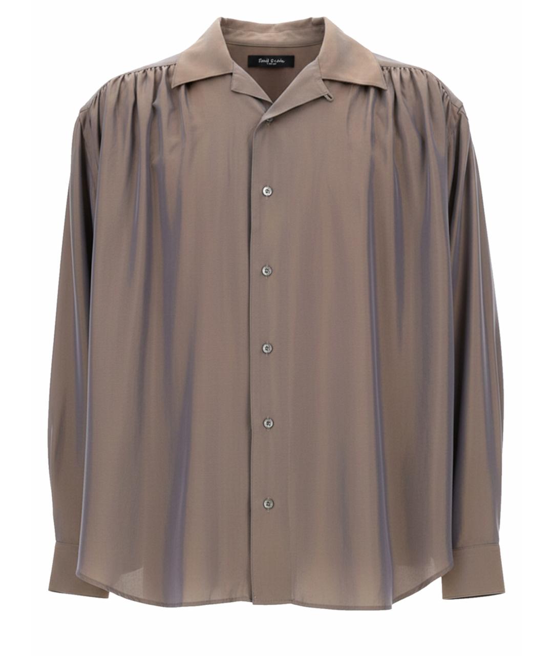 AIE Розовая хлопковая кэжуал рубашка, фото 1