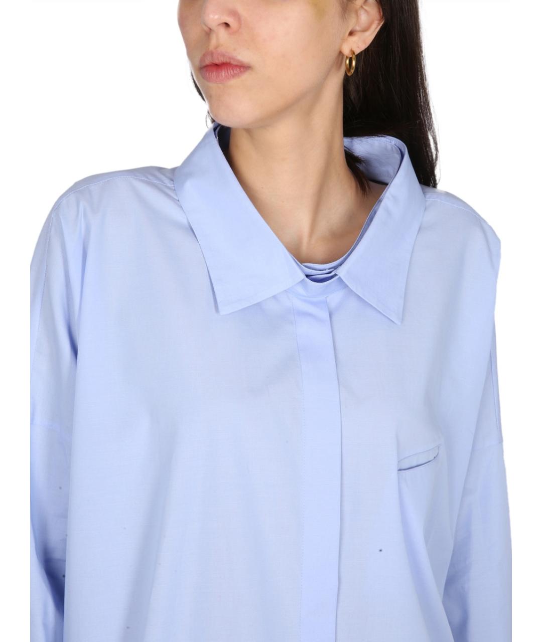 JEJIA Голубая хлопковая рубашка, фото 4