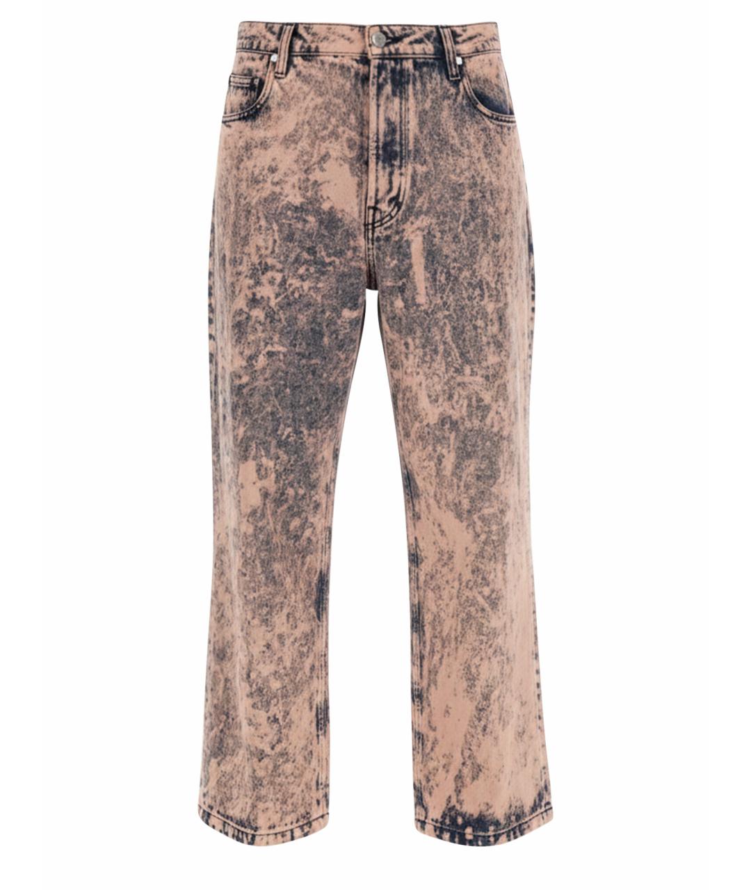 ETUDES Розовые хлопковые повседневные брюки, фото 1