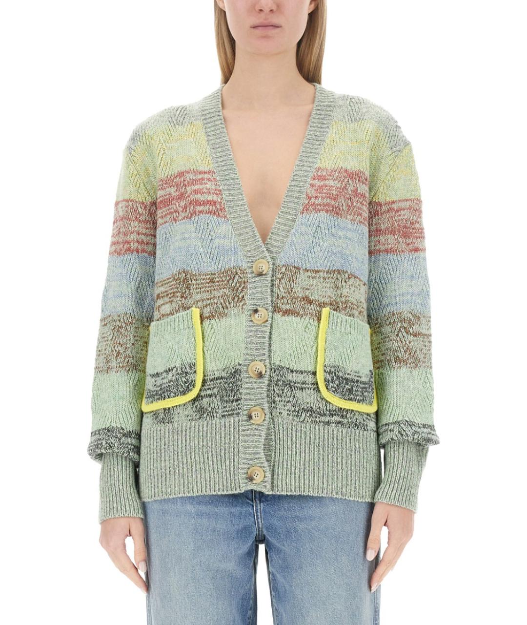 CORMIO Мульти шерстяной кардиган, фото 5