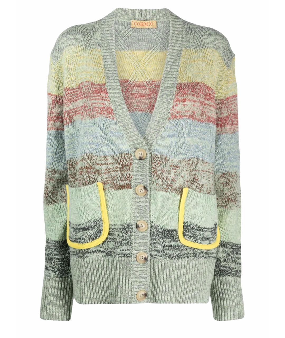 CORMIO Мульти шерстяной кардиган, фото 1